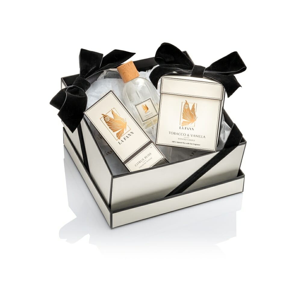 Citrus Bliss Keulen en tabak en vanillekaarsencadeauset