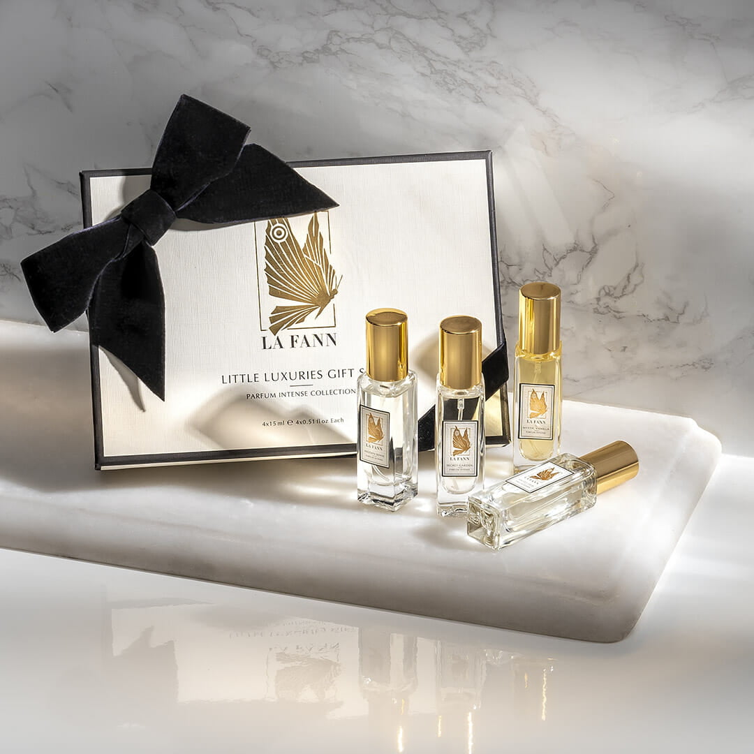 Mini Luxe Cadeauset Fruitig & Kruidig & Oosters & Houtachtig 4x15ml