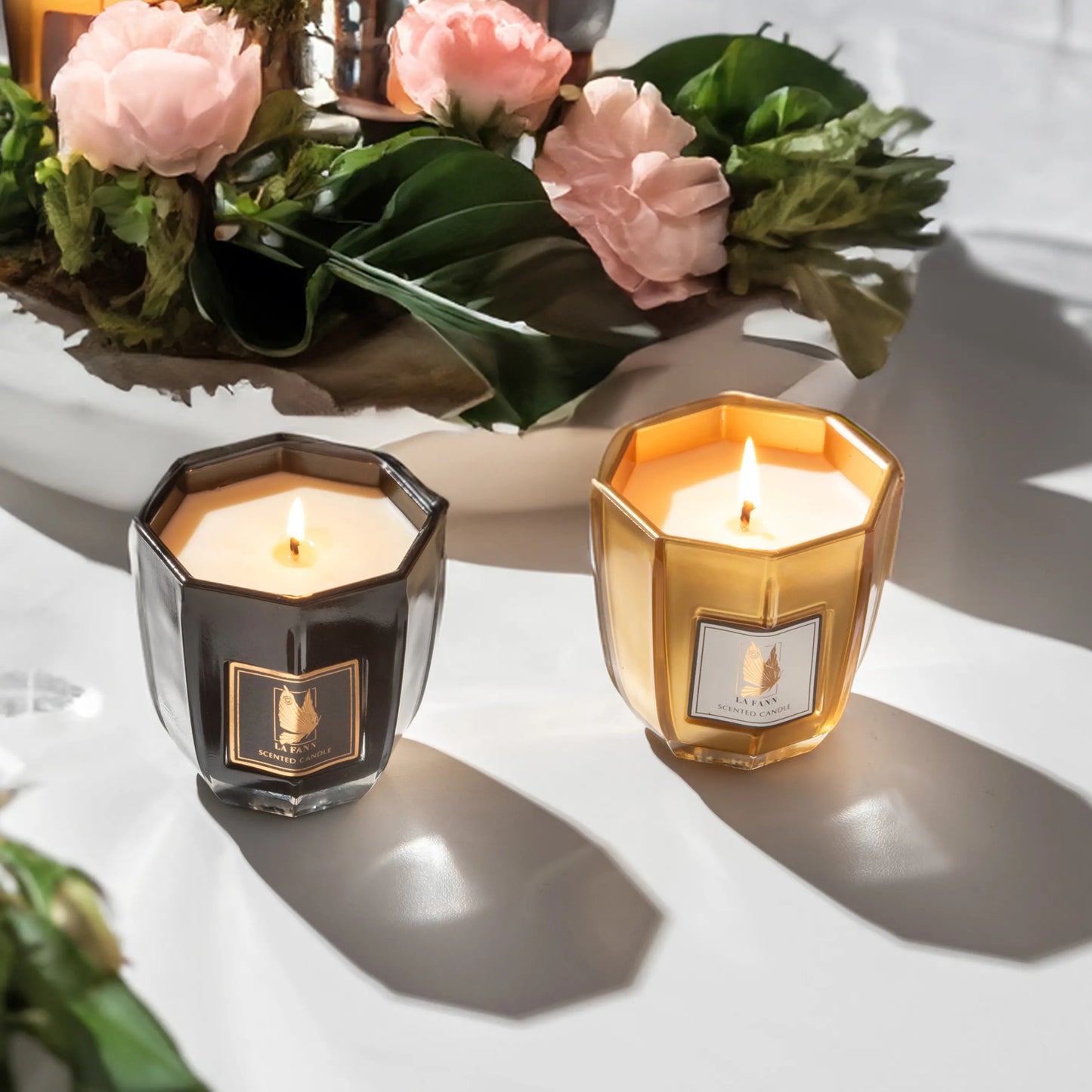 Amber & Patchouli Scented Candle 200 g