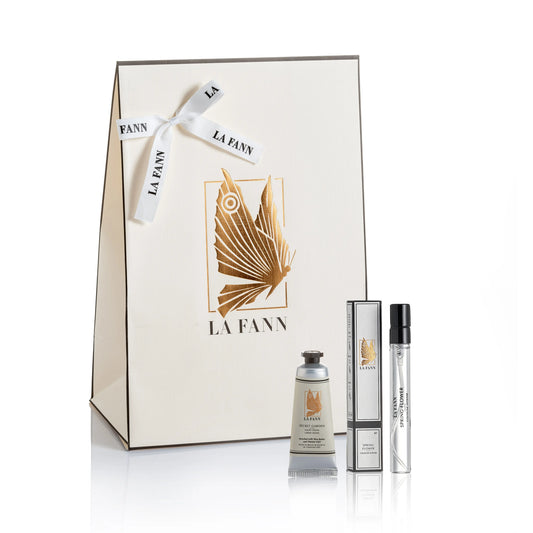 Mini Luxe Reisset Lentebloem Keulen 10ml & Secret Garden Handcrème 30ml