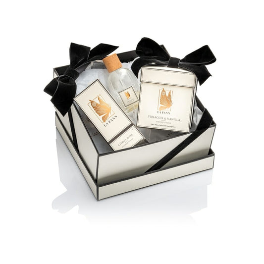 Citrus Bliss Keulen en tabak en vanillekaarsencadeauset
