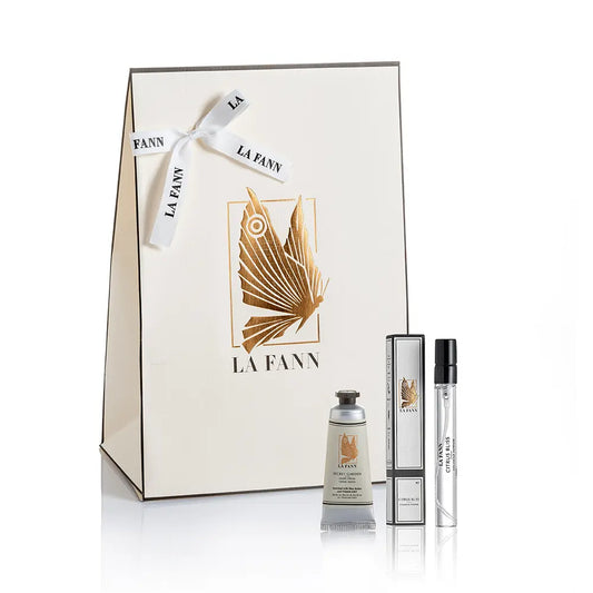 Mini Luxe Reisset Citrus Bliss Keulen 10 ml & Secret Garden Handcrème 30 ml