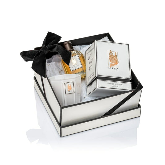 Mystic Vanille Parfum & Rose Vanille Kaars Cadeauset