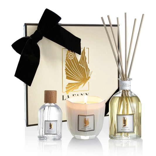 Rose & Vanilla Signature Collection Thuiscadeauset